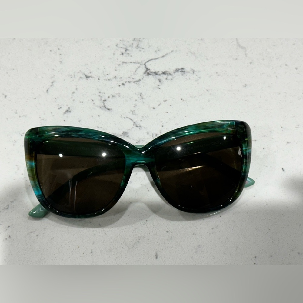Elegant Teal Sunglasses